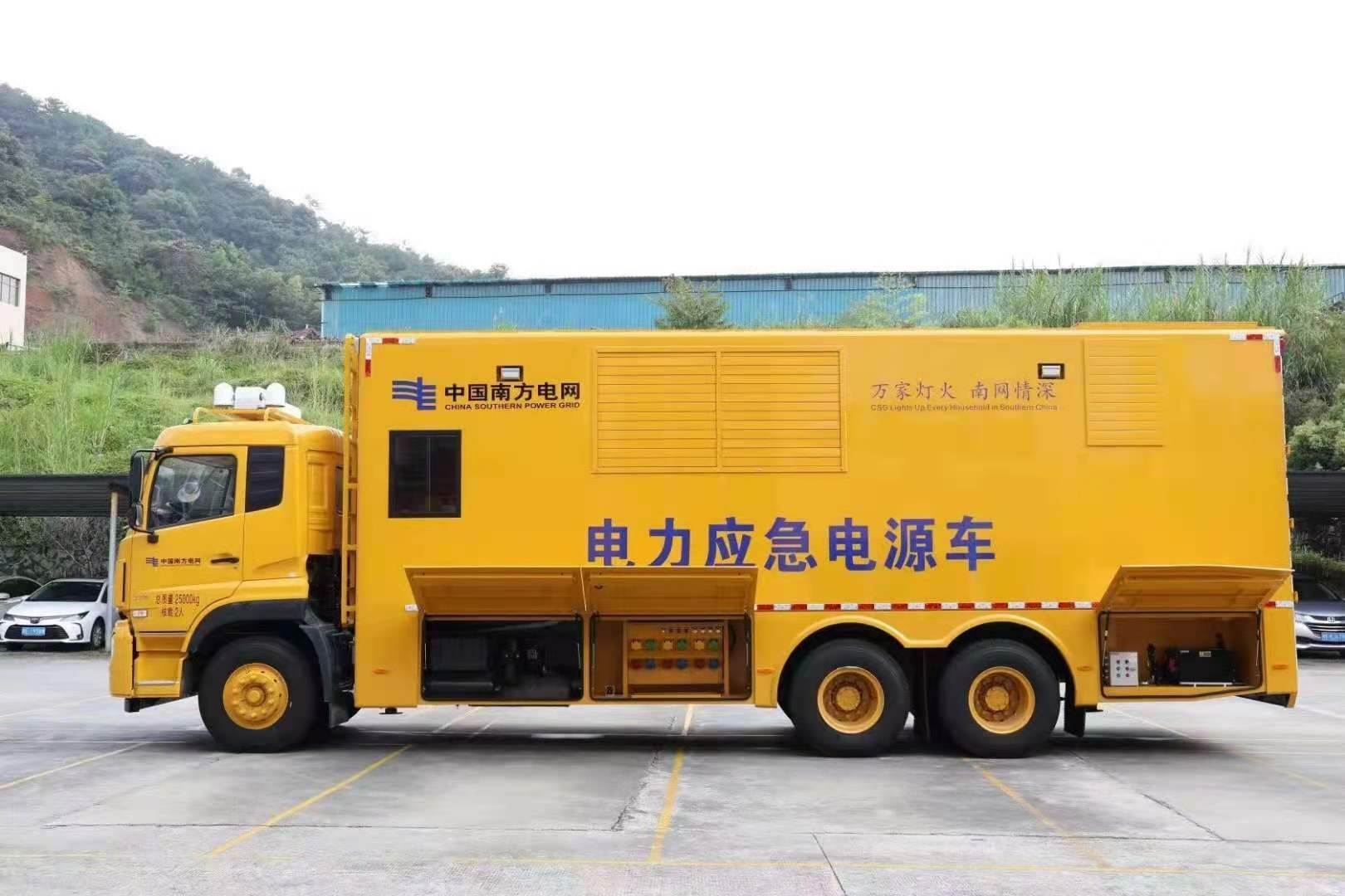 海伦安康大型柴油发电机发电车UPS电源出租租赁